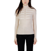 Morgan De Toi Pink Viscose Turtleneck -   -  Morgan De Toi.